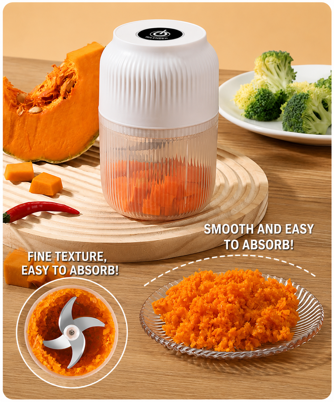 💘Stop Mincing Garlic Like It’s 1999. One Click, One-Touch Electric Garlic Chopper for Faster, Easier Meal Prep. ⚡🧄