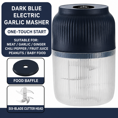💘Stop Mincing Garlic Like It’s 1999. One Click, One-Touch Electric Garlic Chopper for Faster, Easier Meal Prep. ⚡🧄