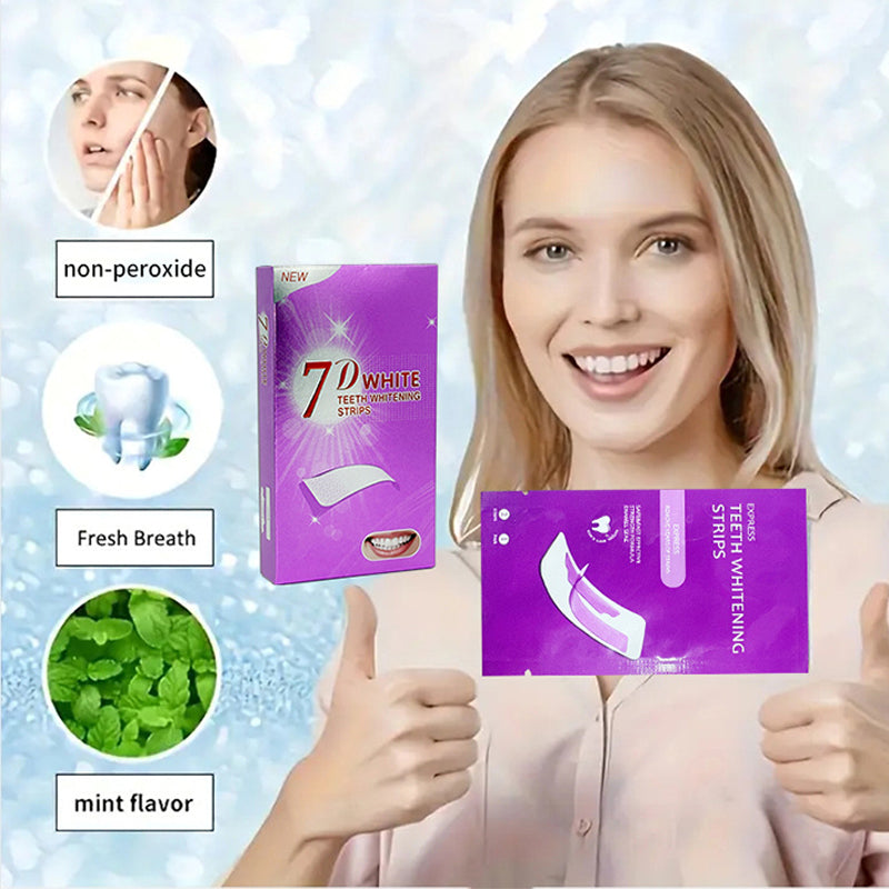 🌞Summer Sale 50% OFF🔥Whiter Smile, Less Sensitivity – PAP+ Whitening Strips